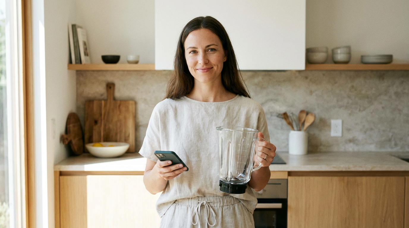 usuaria hace una llamada